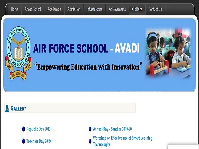 Air Forc Jobse School Avadi